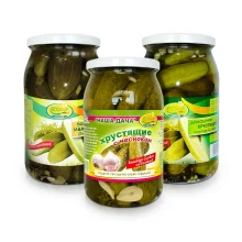 Набор огурцов, Экоxофф, 3 х 870 г