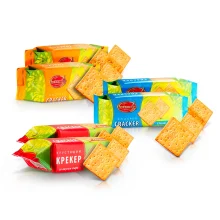 Набор крекеров - Lackmann, солёные, 6 х 72 г