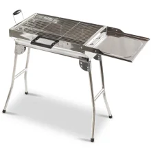 Мангал - Аладдин, В60 x Ш30 x Д47 см, нержавеющая сталь 0,8 мм, со складными ножками Мангал - Аладдин, В60 x Ш30 x Д47 см, нержавеющая сталь 0,8 мм, со складными ножками