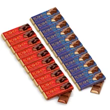 Schokoriegel-Set, mit Cremefüllung, 21 Stk. x 43 g