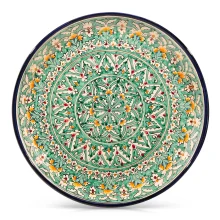 Lagan - KaraKalam KN4, Rischtan Keramik, Ø 37 cm