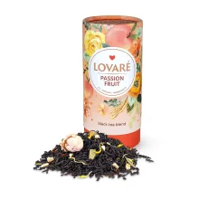  Schwarzer Tee - Passion Fruit, mit Pfirsich- und Passionsfruchtgeschmack, Lovare, 80 g