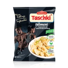 Pelmeni, Teigtaschen - Taschki Fitness, mit Hähnchenfleischfüllung, Dovgan, 400 g