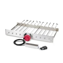 Grillaufsatz für 11 Spieße - GrillMaster mit USB Motor, PowerBank
