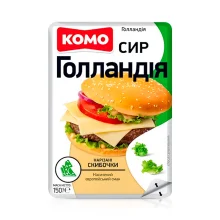 Käse - Nach Hollandischer Art,  in Scheiben 45%, Komo, 150 g 