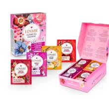 Набор чая - Цветочное ассорти, 4 сорта, Lovare, 48 г