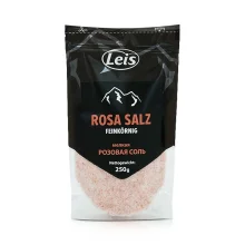 Rosa Salz feinkörnig, Druckverschluss, Leis, 250g 
