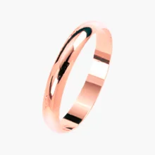 Damenring, Rotgold 585° , Größe 21 (66)