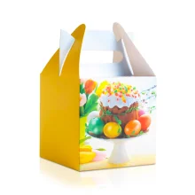 Faltkorb - Frohe Ostern, 14 х 14 х 24 cm
