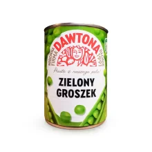 Зелёный горошек консервированный, Dawtona, 400 г