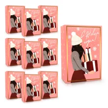 Geschenkkarton - Neujahr, Karton, 16 x 23 x 7,5 cm, 10 St.