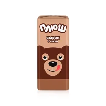 Сырок творожный глазированый - Плюш, шоколадный вкус, Савушкин, 45 г