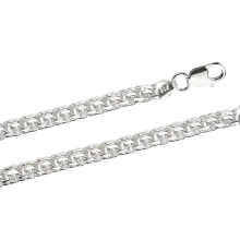 Мужской браслет, серебро 925°, длина 22 см