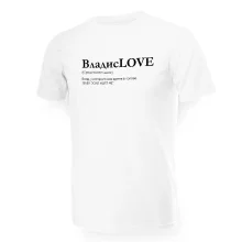 T-Shirt für Männer - Design VladisLOVE, Baumwolle
