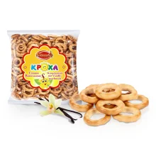 Gebäckringe - Krocha, mit Vanillegeschmack, Lackmann, 200 g