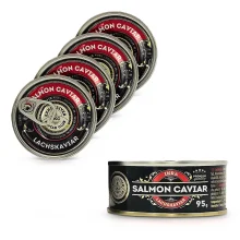 Lachskaviar, Salmon, 5 х 95 g Lachskaviar, Salmon, 5 х 95 g
