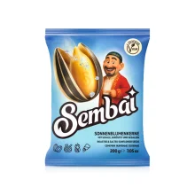 Семечки - Sembai, полосатые, жареные, солёные, 200 г