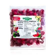 Sauerkirschen, entkernt, tiefgefroren, 400 g