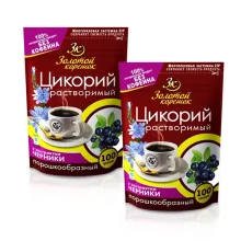 Zichorien-Pulver mit Heidelbeere-Extrakt, 100 g х 2