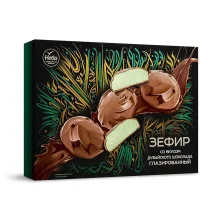 Зефир - Дубай, со вкусом фисташки, глазированный, Нева, 185 г