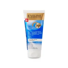  Gel-Peeling-Maske für das Gesicht - Aktive Reinigung, 8 in 1, Facemed+, Eveline, 150 ml