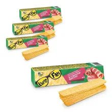 Картофельные чипсы со вкусом бекона, Kartofan, 4 х 50 г