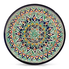 Ляган - КараКалам R1, Риштан керамика, Ø 42 см