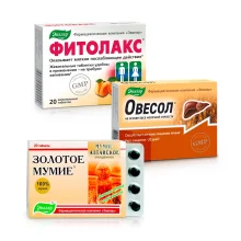 Set - Domaschnij Doktor, Mumiyo + Ovesol+ Phytolax