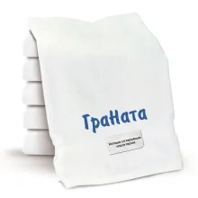 Полотенце - ГраНата, цвет белый, хлопок 100 %