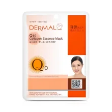 Tuchmaske, mit Collagen und Coenzym Q10, DERMAL, 23 g
