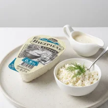 Körniger Frischkäse Tworog - Exporta, 0,5 % Fett, Baltais, 250 g 