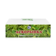 Ascorbinsäure mit Zucker- und Minzgeschmack, Kyiv Vitamin Plant, 12 Packungen x 10 Tabletten