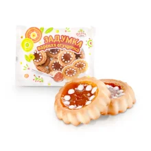 Kekse - Zadumka, mit gekochter Kondensmilchfüllung, Dymka, 400 g