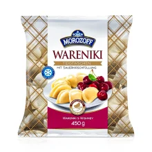 Wareniki, Teigtaschen, mit Sauerkirschfüllung, Morozoff, 450 g