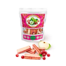 Belyov Pastila Croutons, mit Moosbeerengeschmack, 40 g
