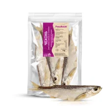 Sichling ganz, gesalzen und getrocknet, nicht ausgenommen, 1 kg