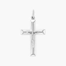 Kreuz Anhänger, Silber 925°, 52 mm