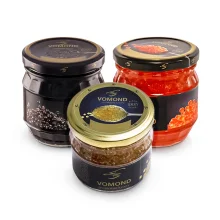 Kaviar Set, Imitation, Vomond, 3 х 200 g