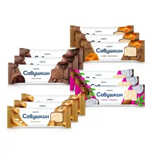 Quarkriegel-Set in Glasur - Savuschkin, 12 x 40 g