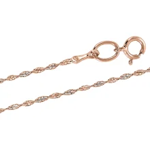 Kette / Armband, Rotgold 585°