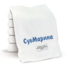 Полотенце - СубМарина, цвет белый, хлопок 100 %