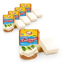 Сырок плавленый, 50 % жирности, Lackman, 5 х 100 г