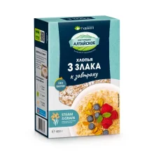 Хлопья - 3 злака, Гудвилл, 400 г