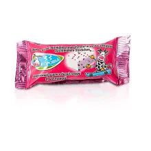 Quarkriegel in weisser Glasur, mit Himbeere, 33 korovy, 40 g