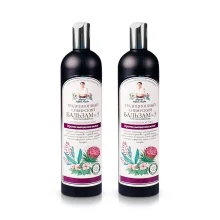 Traditioneller sibirischer Balsam № 3 - Gegen Haarausfall, mit Klettenwurzpropolis, Rezepte von Oma Agafja, 2 х 550 ml Traditioneller sibirischer Balsam № 3 - Gegen Haarausfall, mit Klettenwurzpropolis, Rezepte von Oma Agafja, 2 х 550 ml