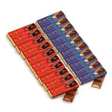 Schokoriegel-Set, mit Cremefüllung, 20 Stk. x 43 g