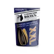 Семечки полосатые, обжаренные с солью, Тамбовский волкъ, 300 г