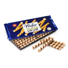 Waffelröllchen mit Milchgeschmack, BS, 154 g