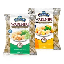 Wareniki-Set, Teigtaschen, mit Weißkohl- und Kartoffelfüllung, Morozoff, 2 х 900 g Wareniki-Set, Teigtaschen, mit Weißkohl- und Kartoffelfüllung, Morozoff, 2 х 900 g