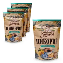 Цикорий натуральный с топинамбуром, пакет с ZIP застежкой, 100 г х 4 шт.